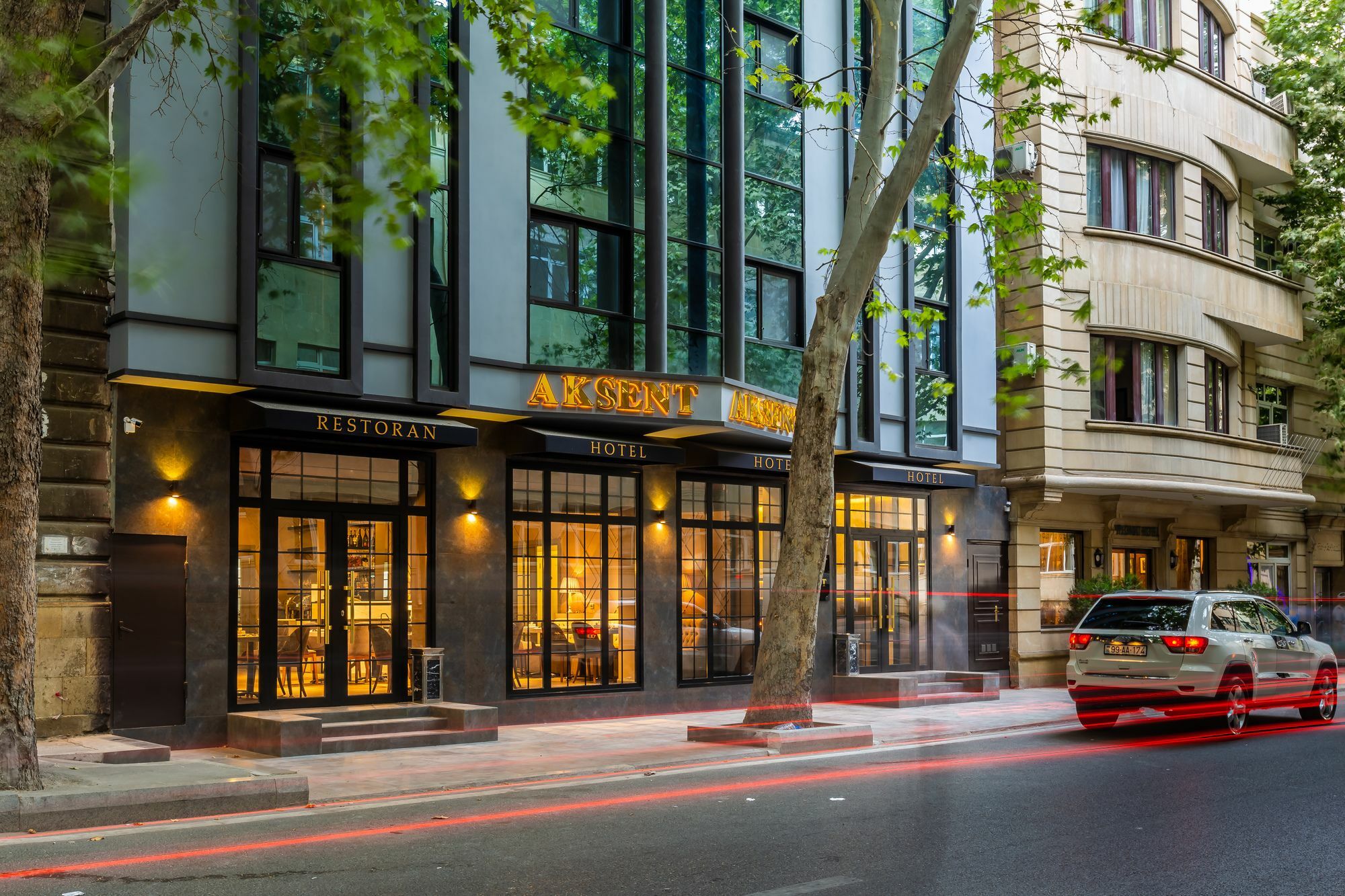 Aksent Hotel Baku Exteriör bild